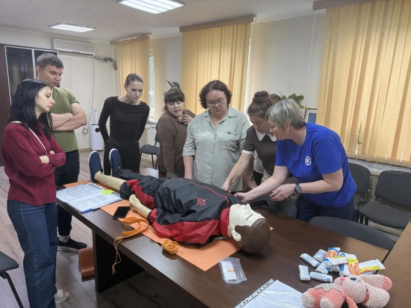 Безопасность и готовность: специалисты провели мастер-класс по первой помощи