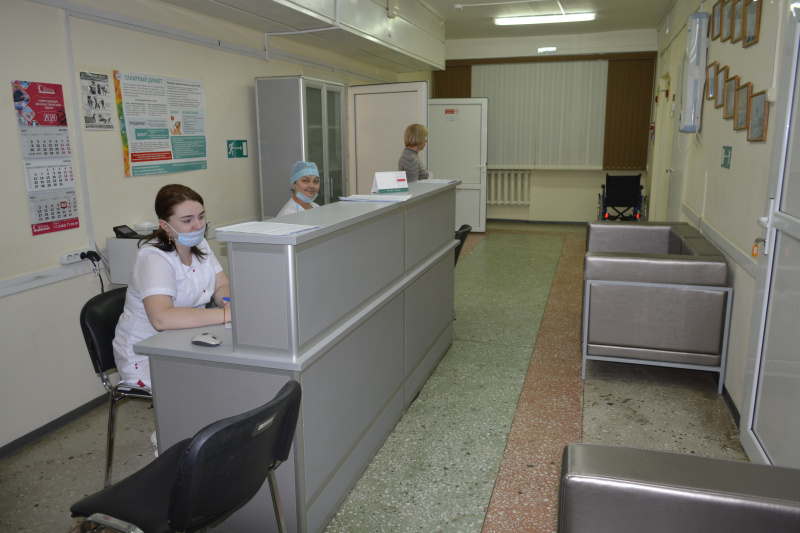 Комфортные условия для пациентов дневного стационара взрослой поликлиники Комфортные условия для пациентов дневного стационара взрослой поликлиники