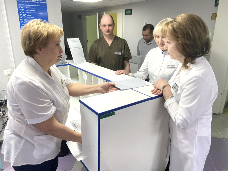Забота, идущая от сердца – плановый обход отделений больница