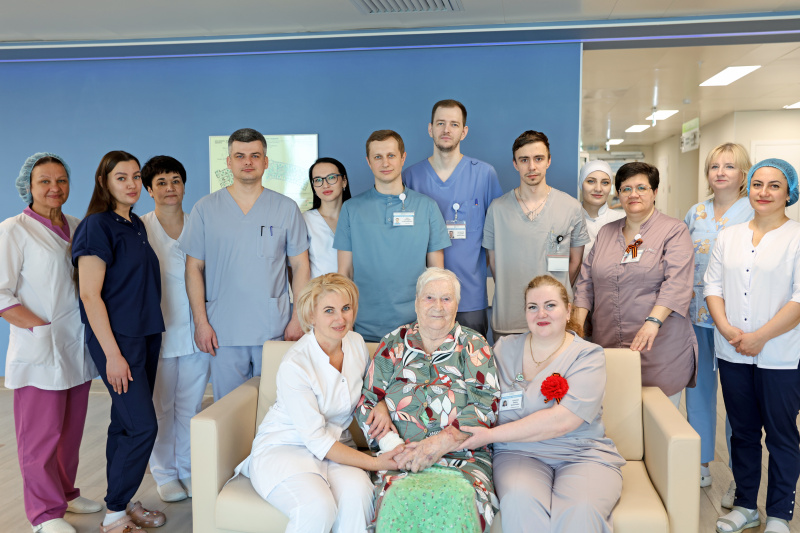 В клинике Нижневартовска спасли 100-летнюю труженицу тыла